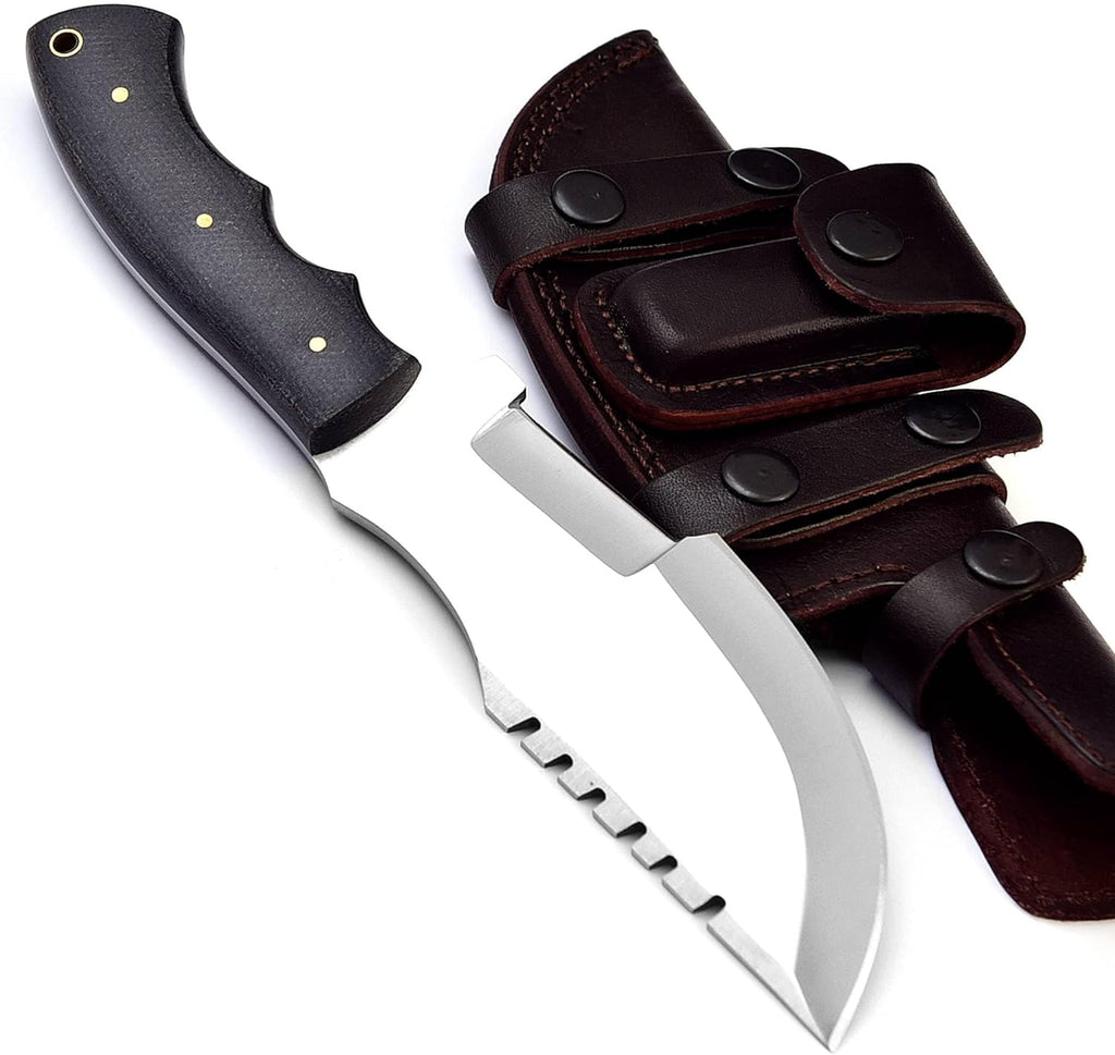 Custom Handmade D2 steel Tracker Knife - Poshland