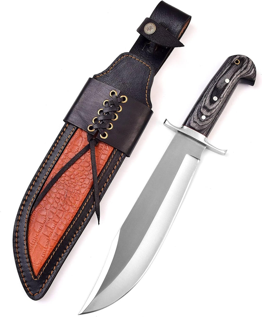 Handmade D2 Steel 15.25 Inches Bowie Knife - Poshland